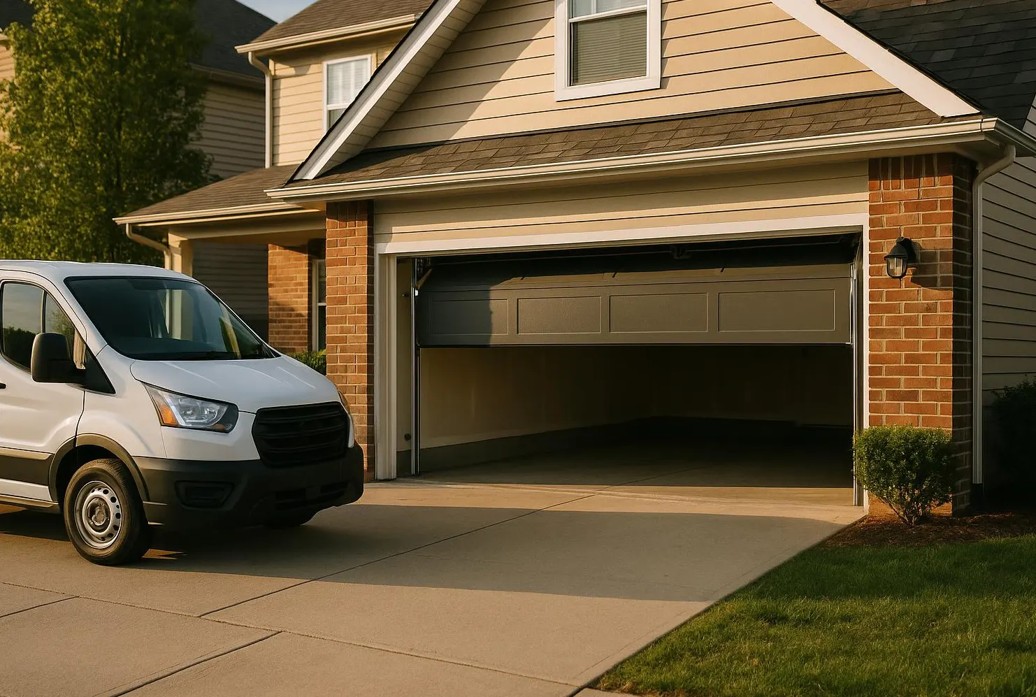 Garage Door in Cedar Grove